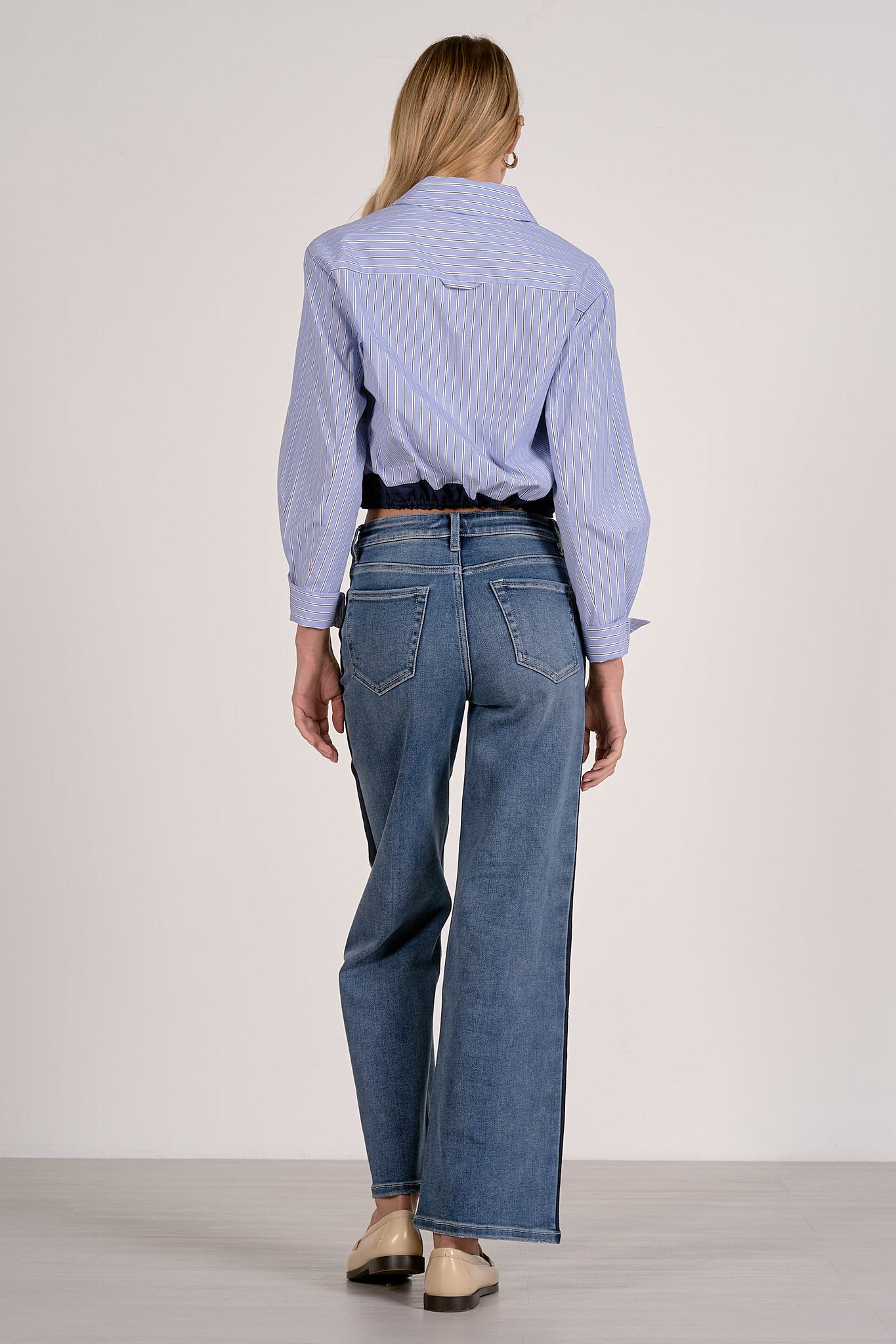 Tie Waist Button Down Top