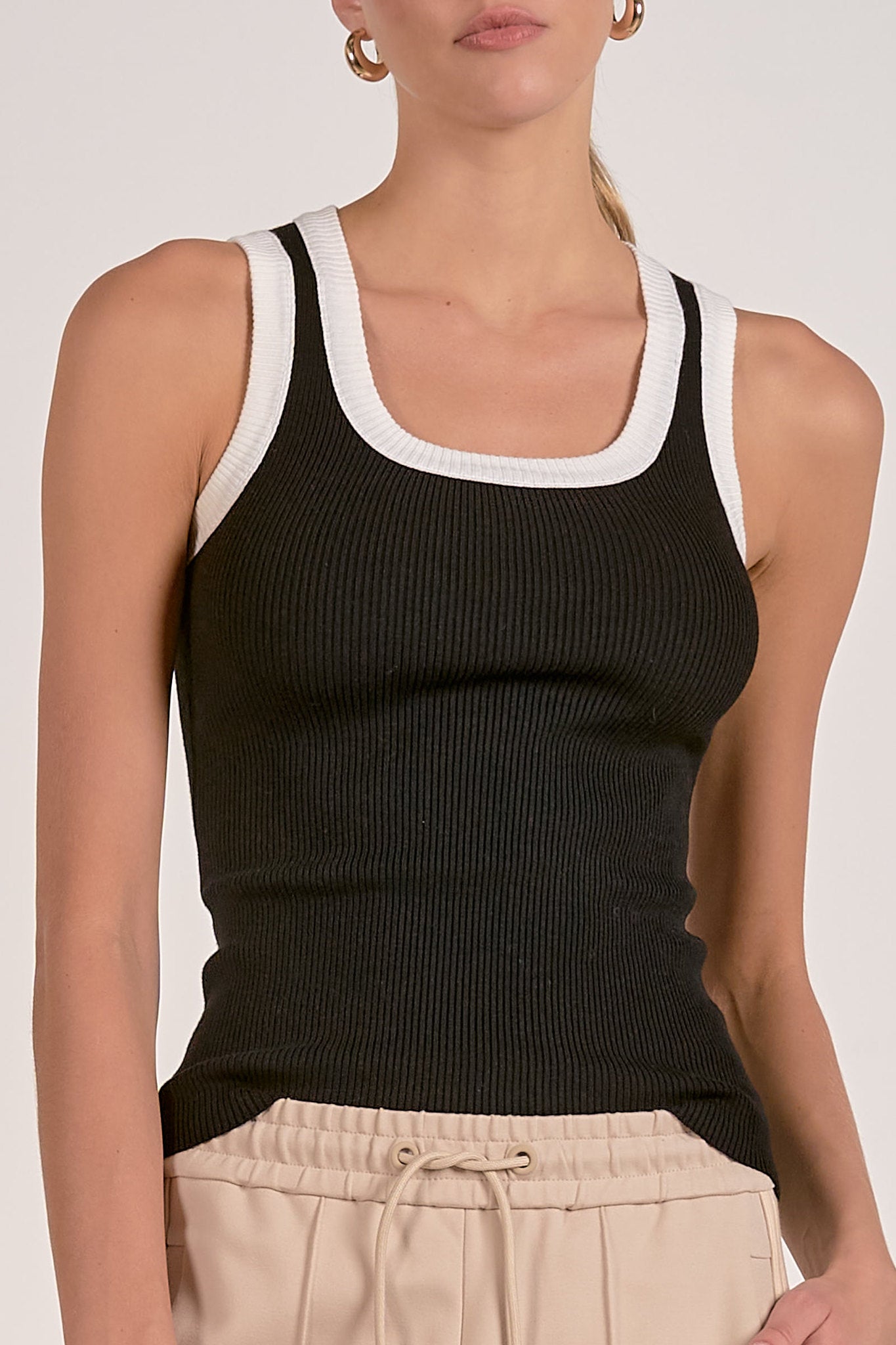 Robbie Tank - Black/White