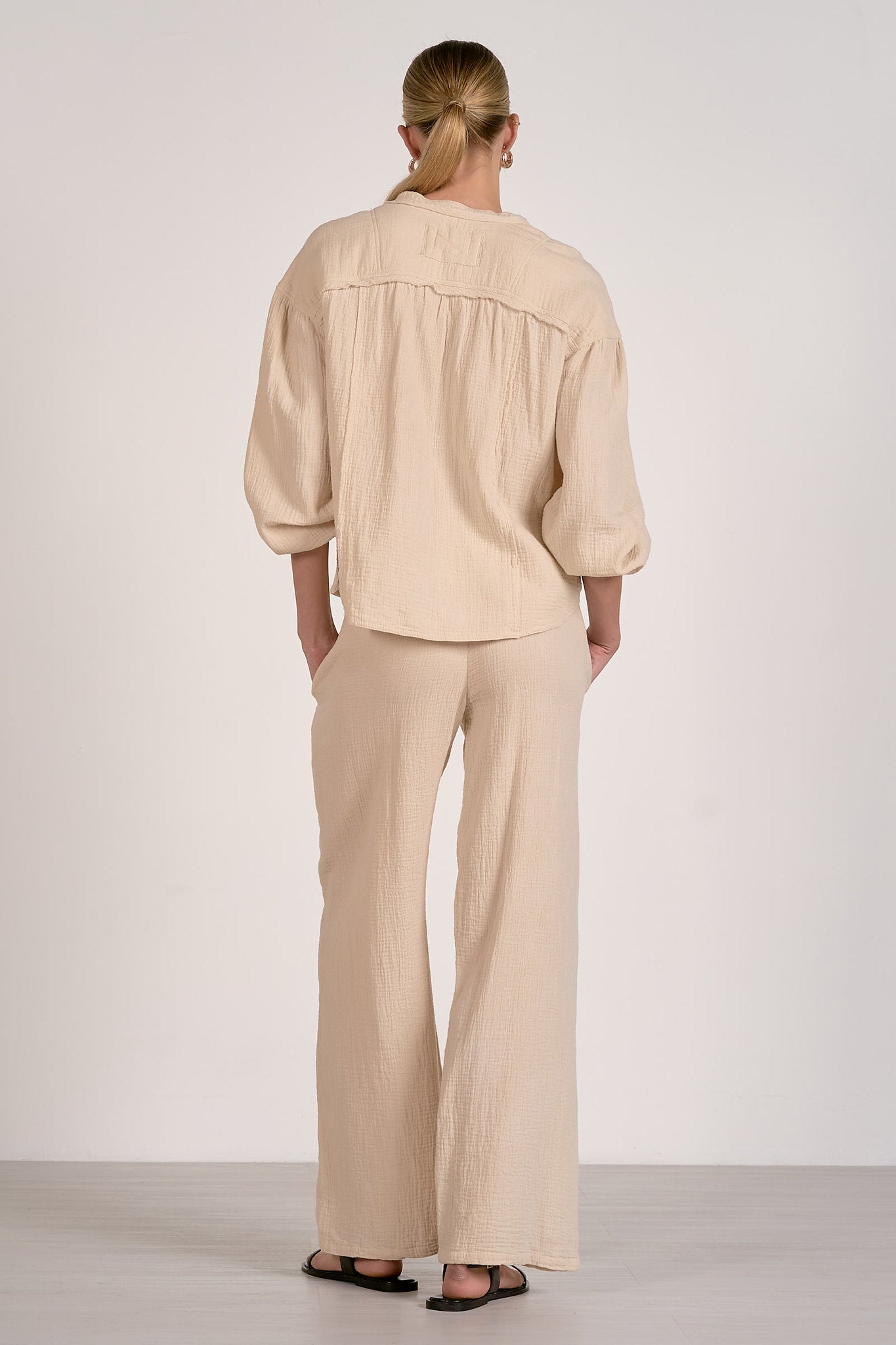 Long Sleeve Button Down Top