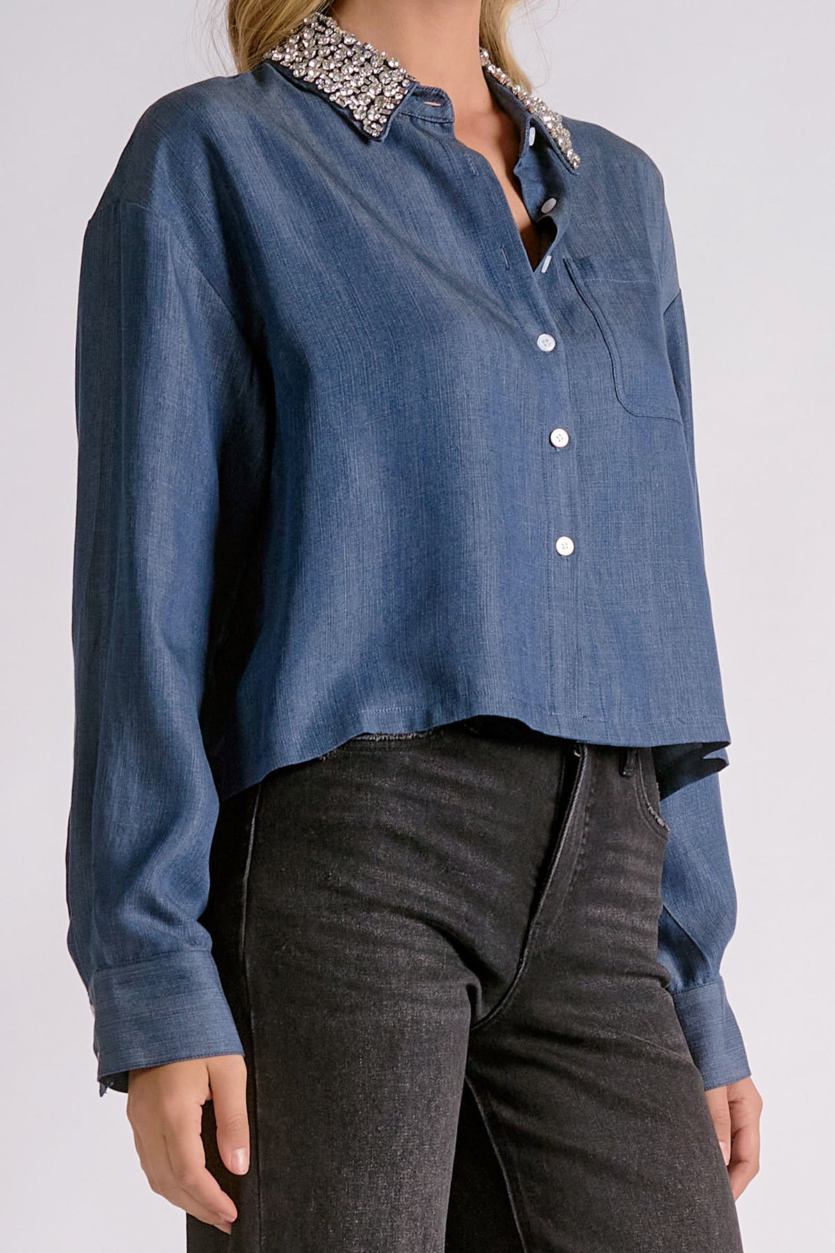 Stone Collar Top