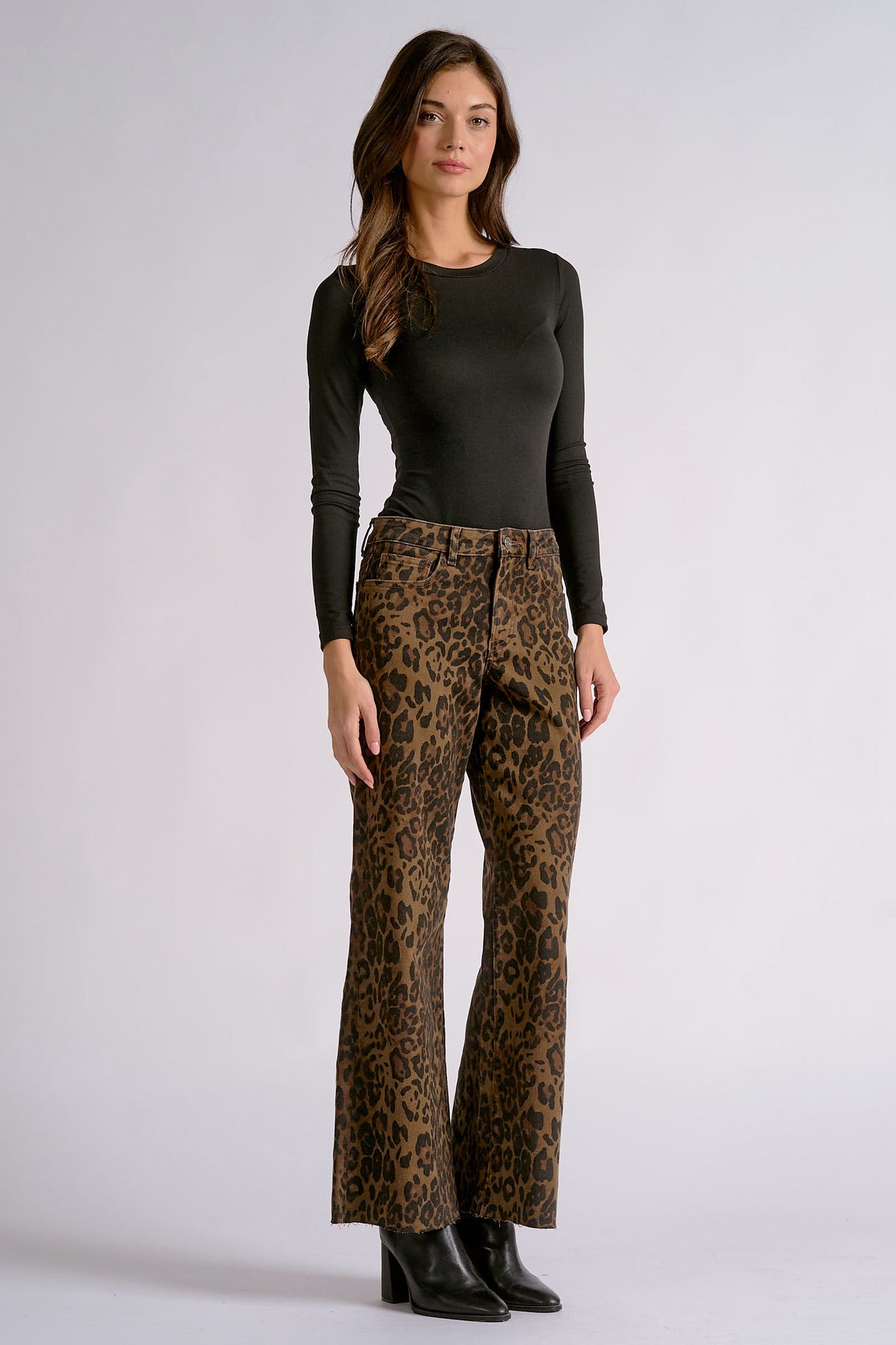 Cheetah Print Jeans