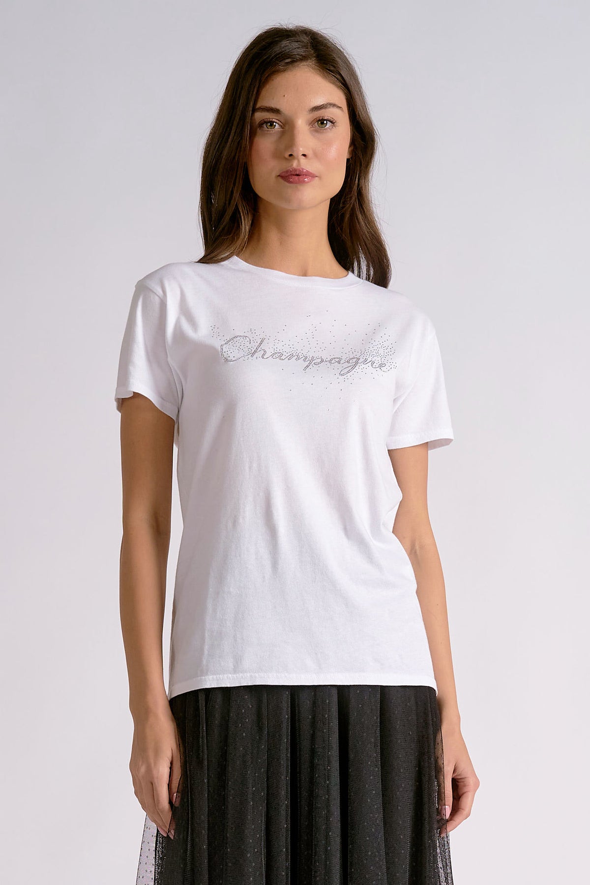 "Champagne" Crewneck Tee