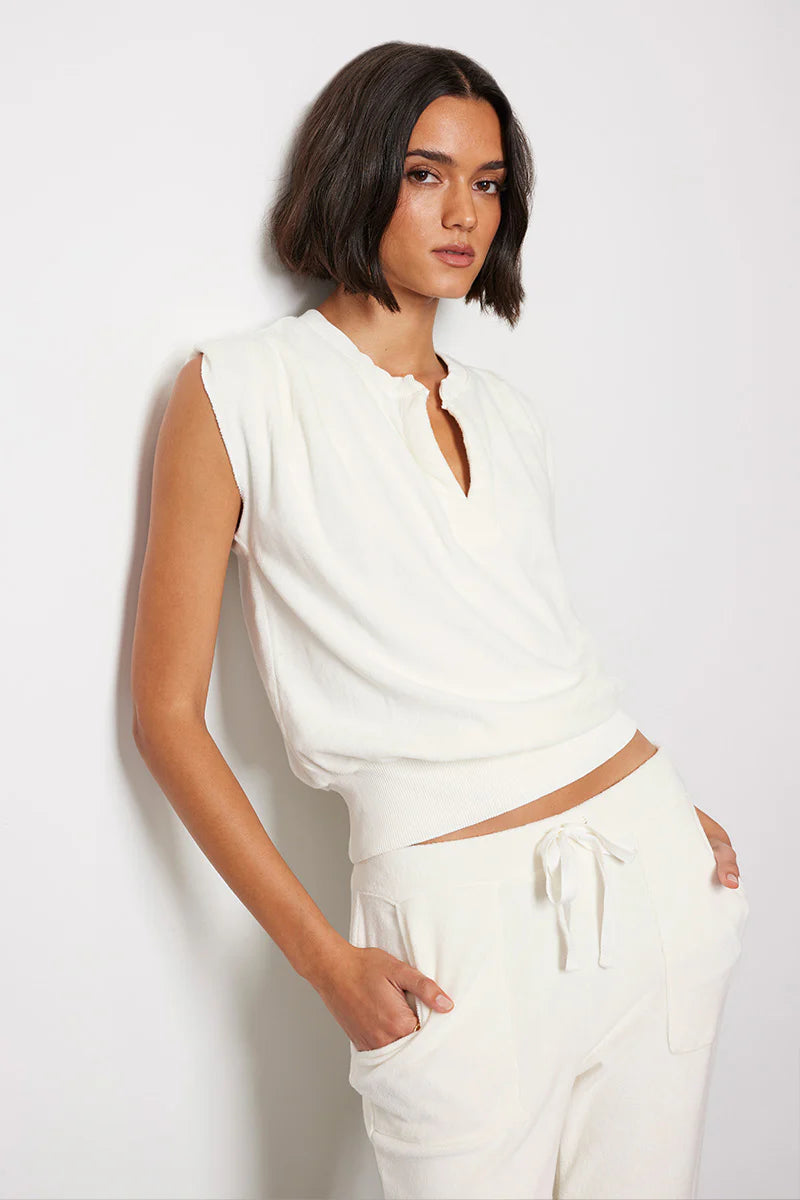 Gwen Split Neck by bobi Los Angeles