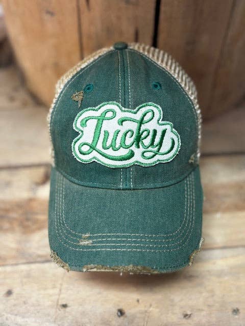 Lucky Mesh Snapback Baseball Hat