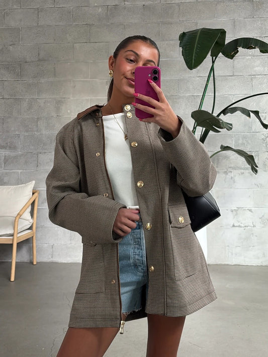 BEA QUILTED BARN JACKET