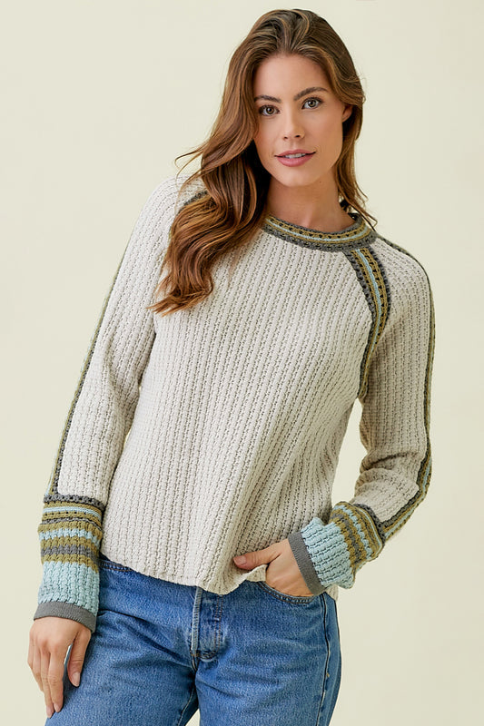 Raglan Sweater Top