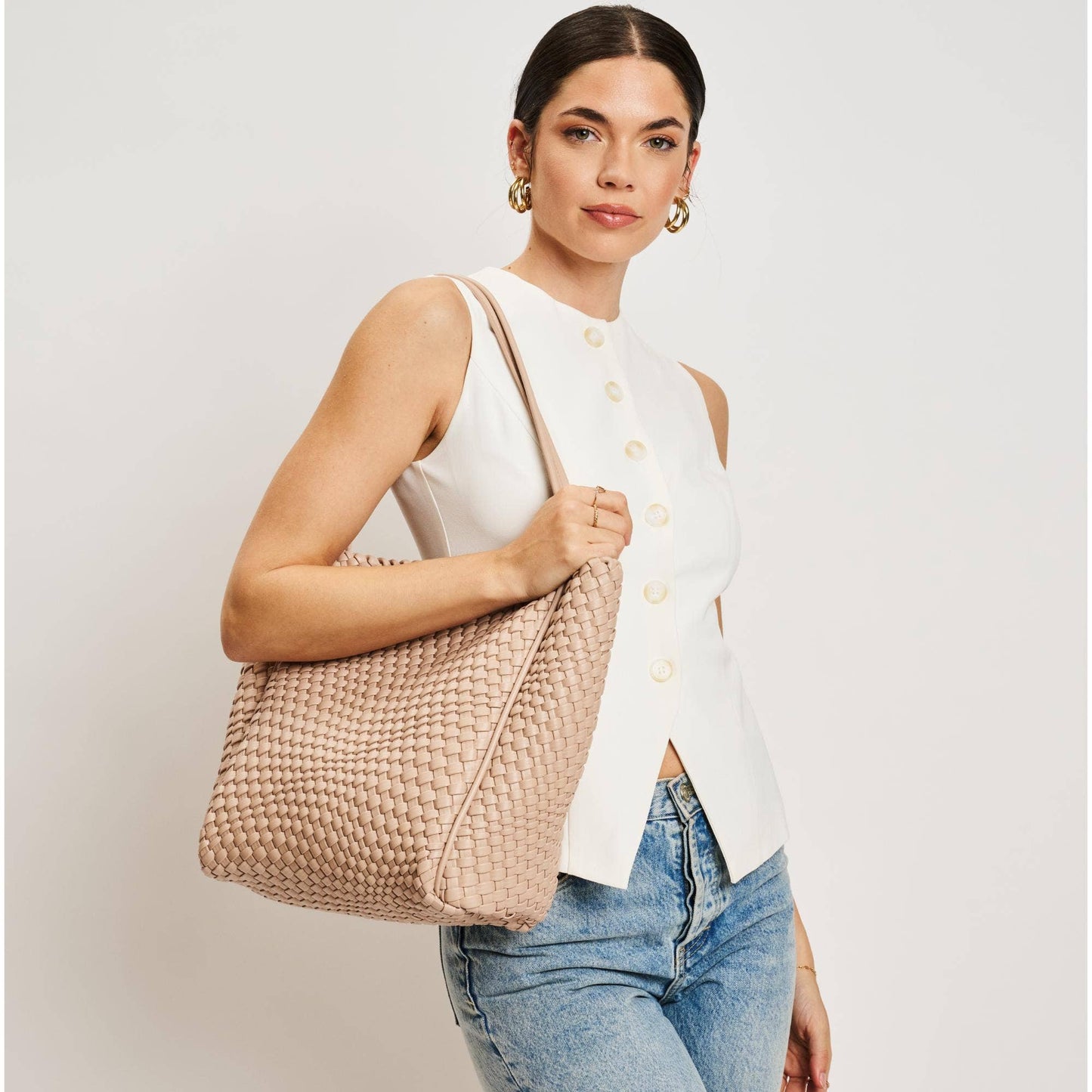 Gladys Woven Tote