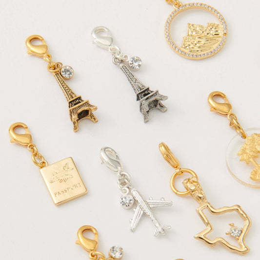 JOHN WIND TRAVEL & ADVENTURE CHARMS
