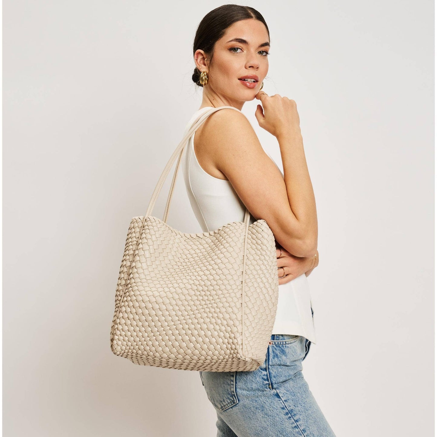Gladys Woven Tote