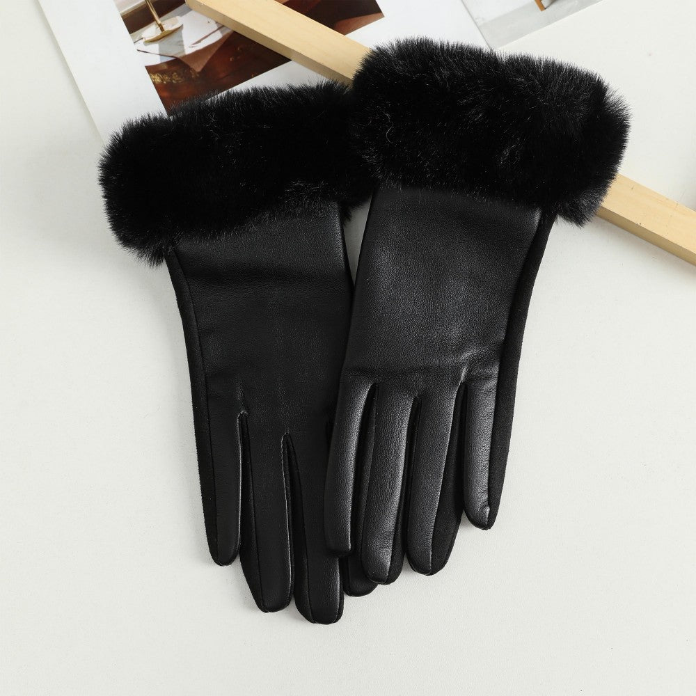 Fur Cuff Gloves