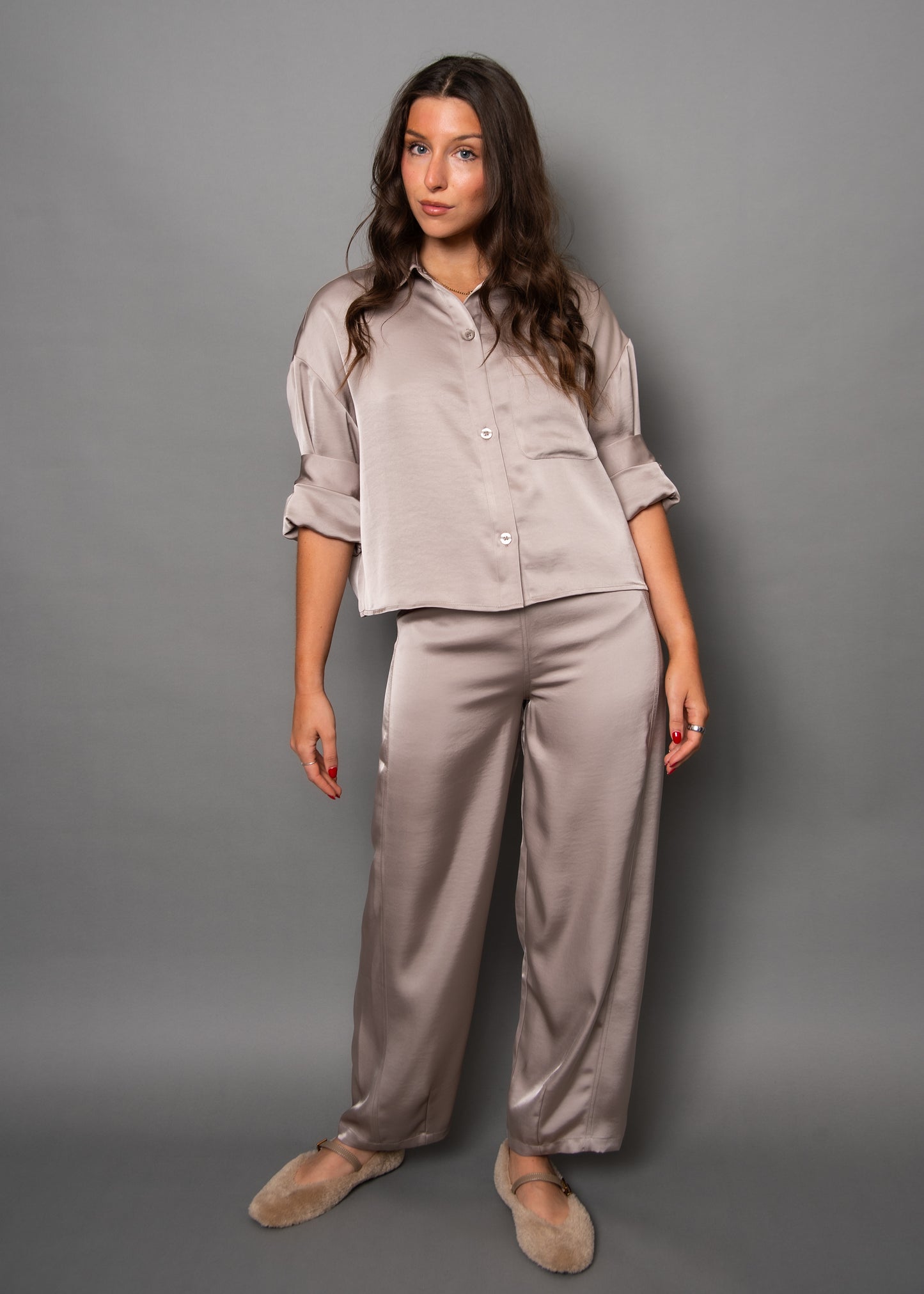 Kerwin Crop Long Sleeve Shirt