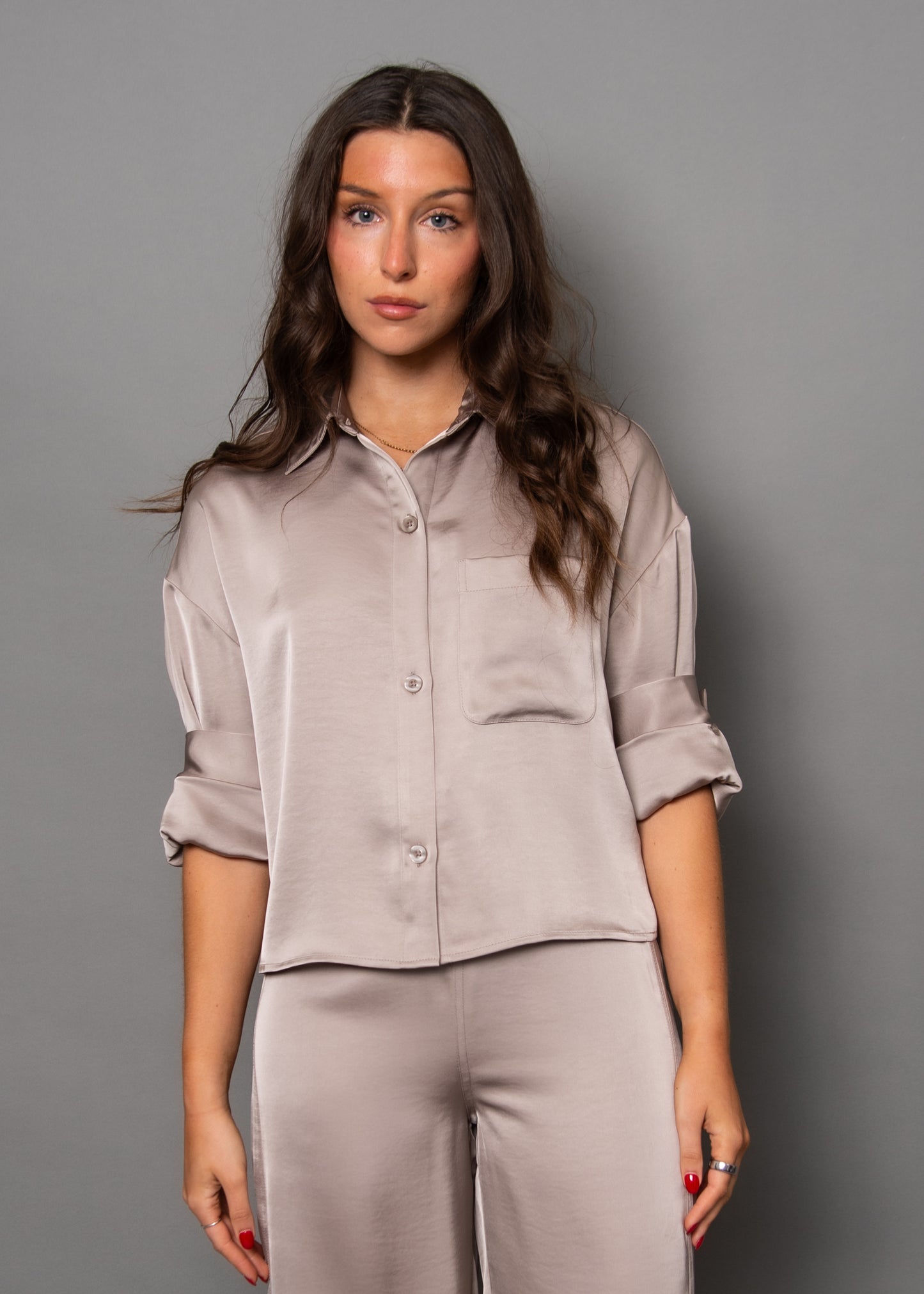 Kerwin Crop Long Sleeve Shirt