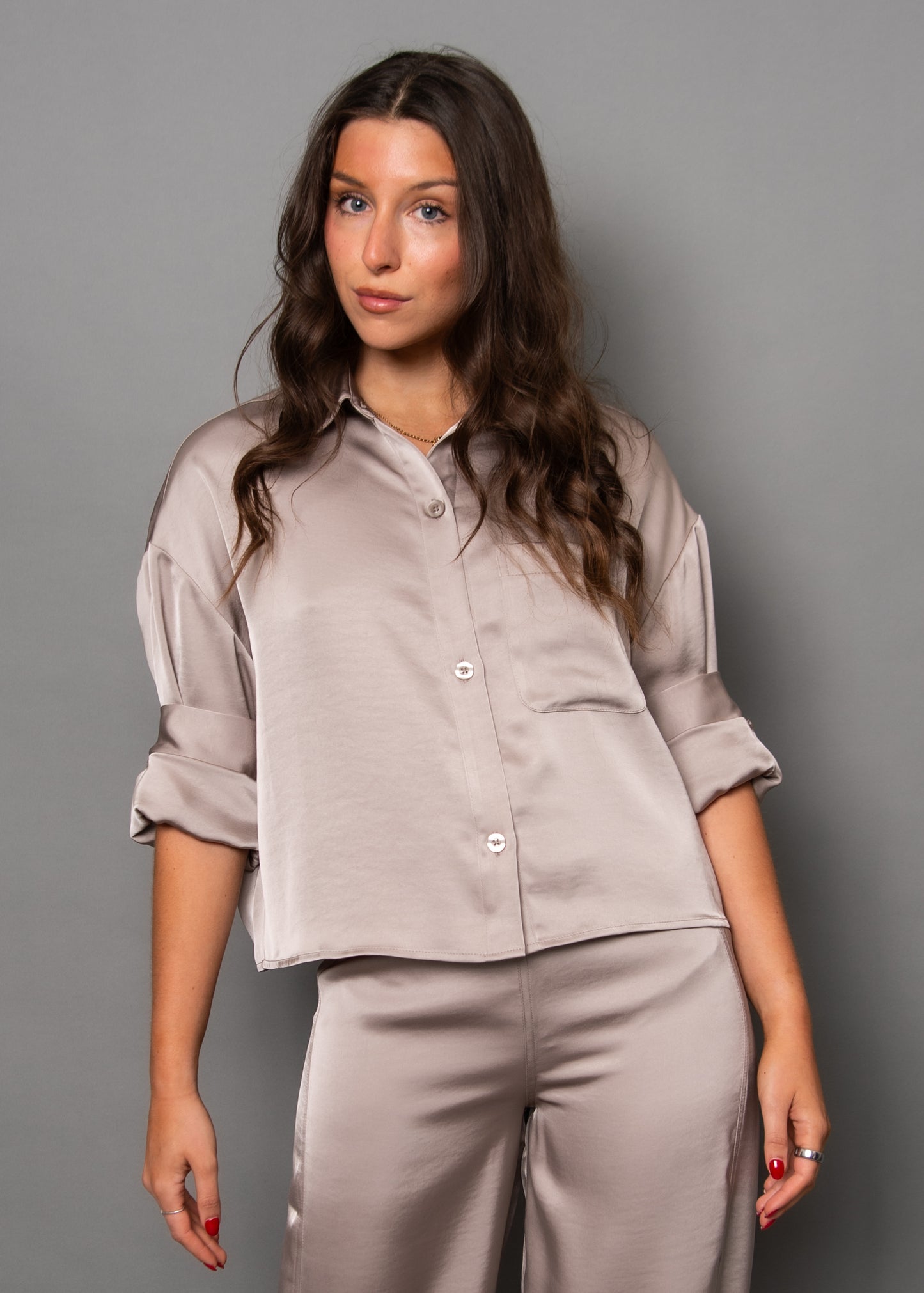 Kerwin Crop Long Sleeve Shirt