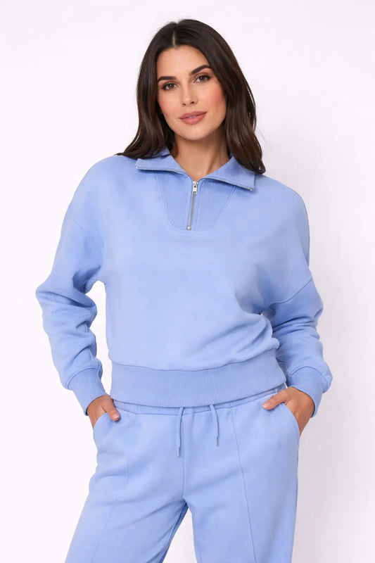 Seanni Soft Knit Half Zip