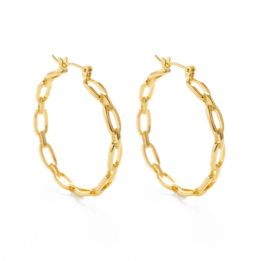 Chain Hoop Earring