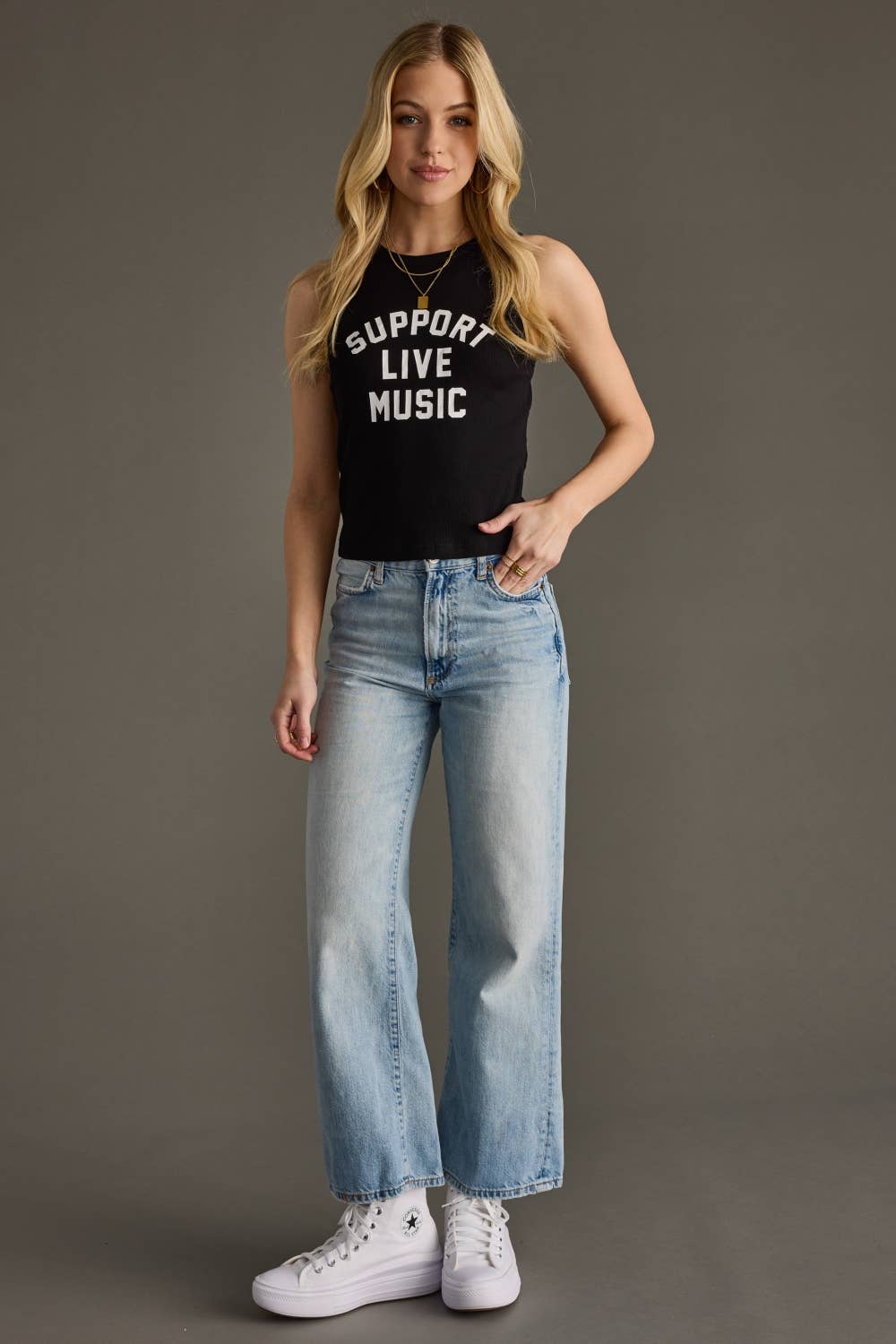 Support Live Music Tank Top