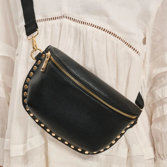 Gizelle Leather Belt Bag