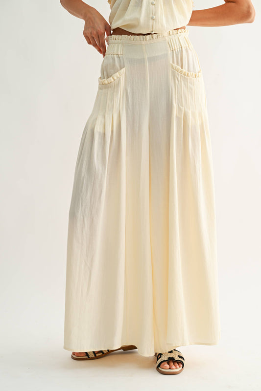 Wide-Leg Palazzo Pants