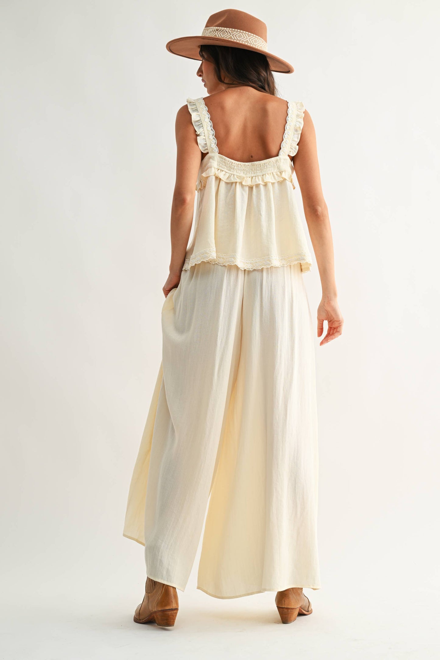 Wide-Leg Palazzo Pants