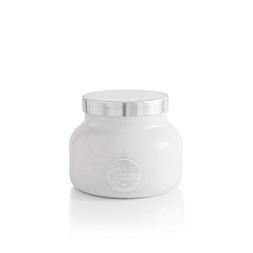 VOLCANO WHITE SIGNATURE JAR, 19 OZ