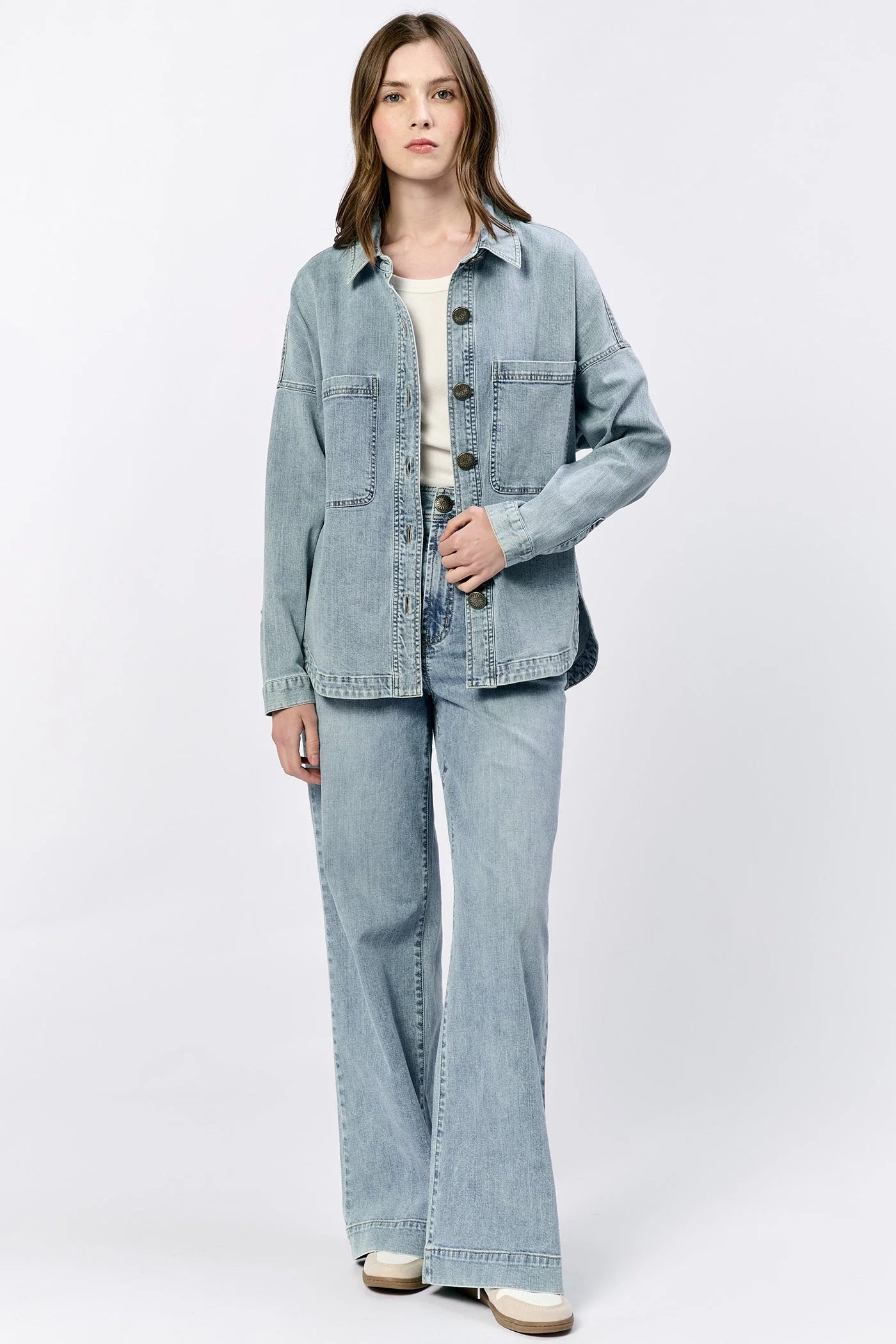 GINA DENIM JACKET - ZURIE