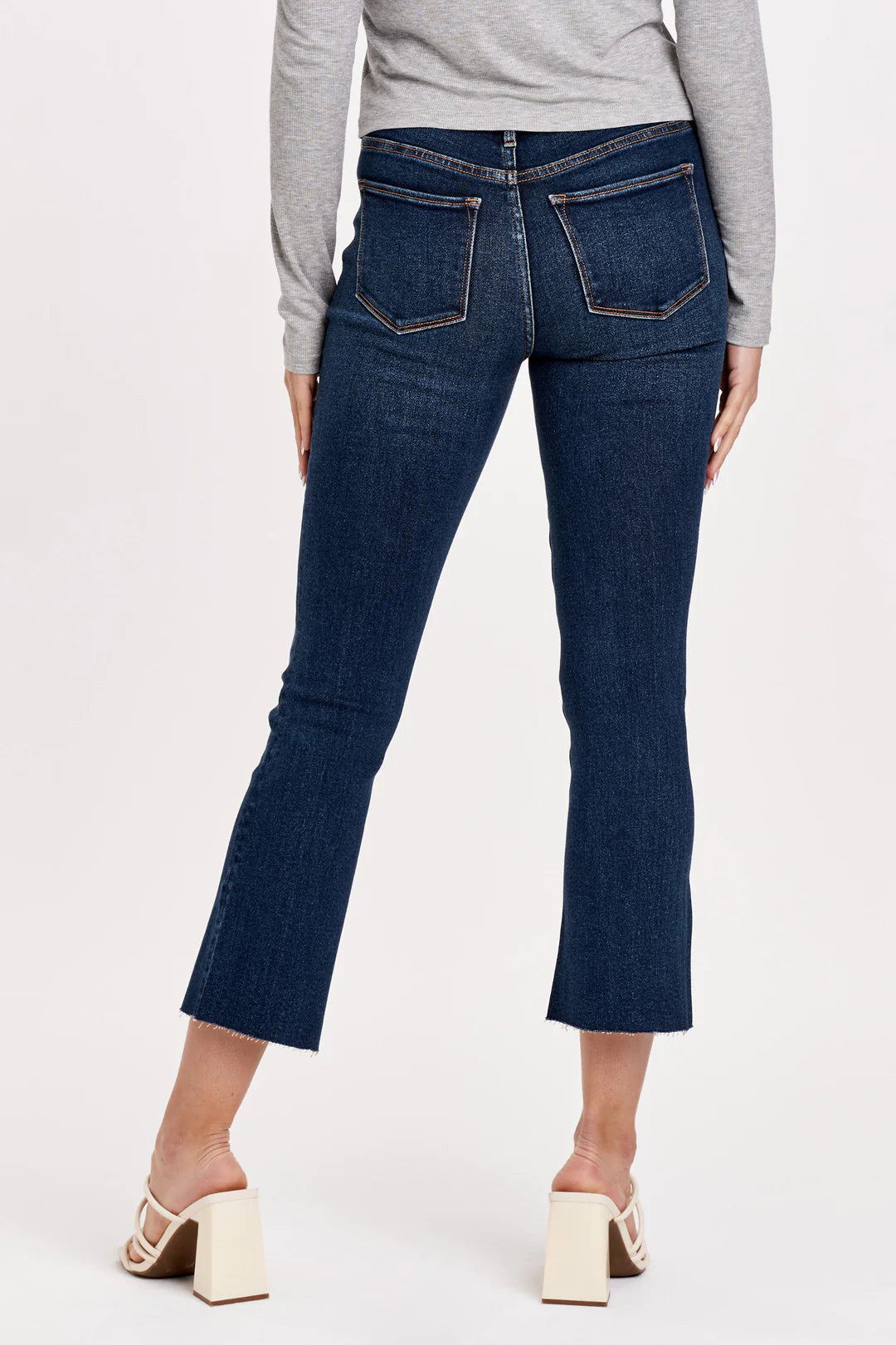 JEANNE SUPER HIGH RISE CROPPED FLARE JEANS PALMIRA