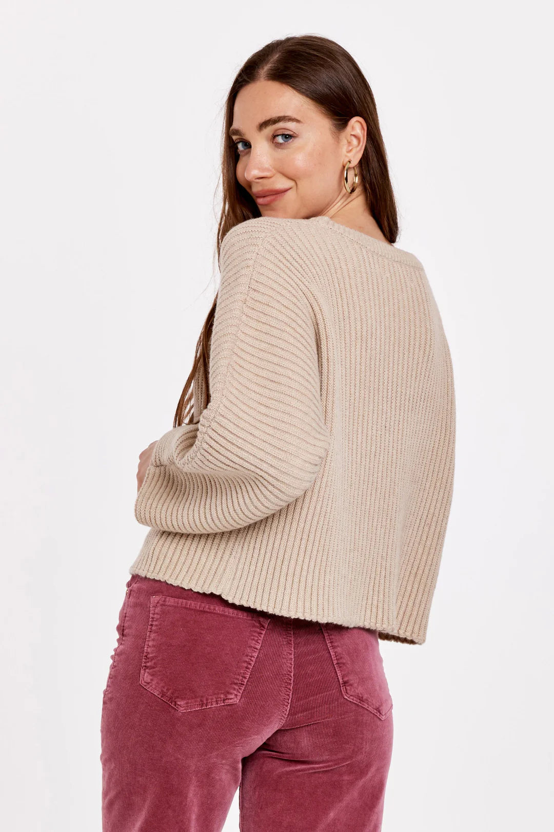 PARKER DOLMAN SWEATER COOKIE CRUMBLE