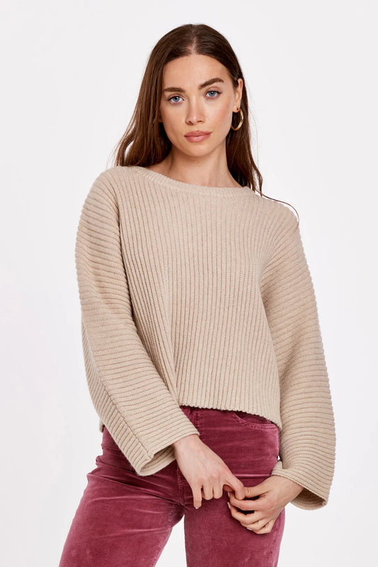 PARKER DOLMAN SWEATER COOKIE CRUMBLE