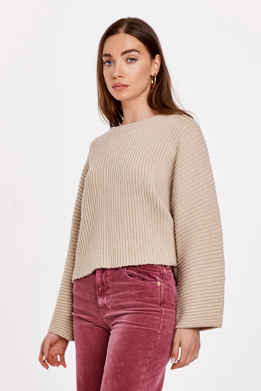 PARKER DOLMAN SWEATER COOKIE CRUMBLE
