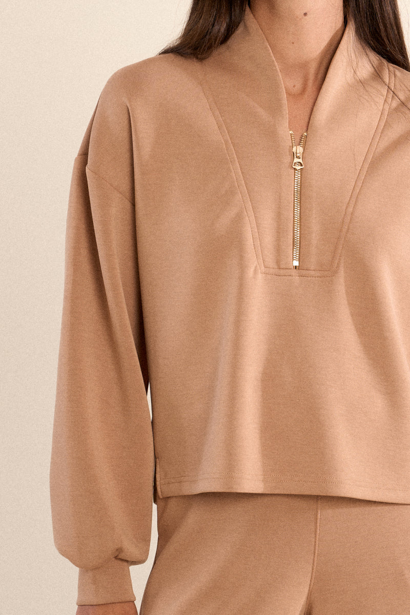 Edie Scuba Knit Top