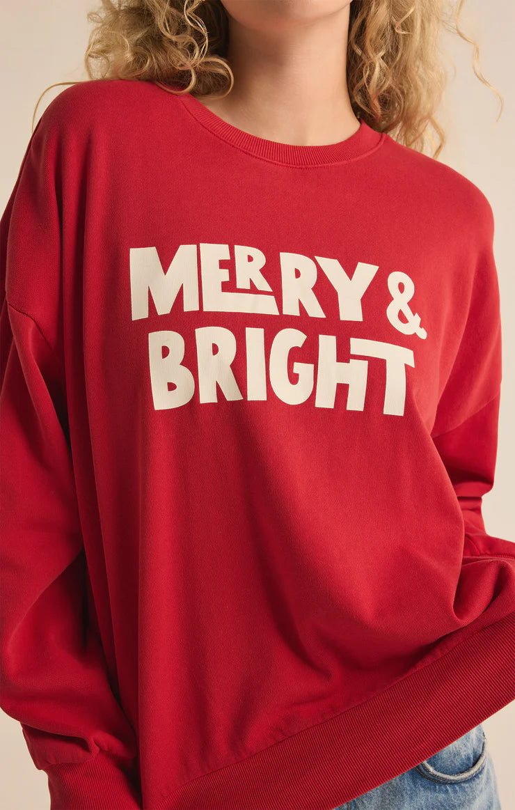 BRIGHT CREWNECK SWEATSHIRT