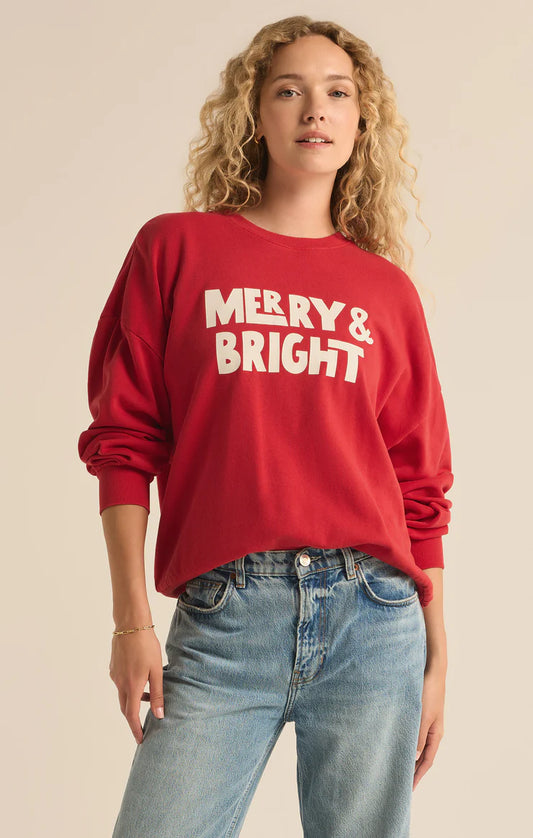 BRIGHT CREWNECK SWEATSHIRT