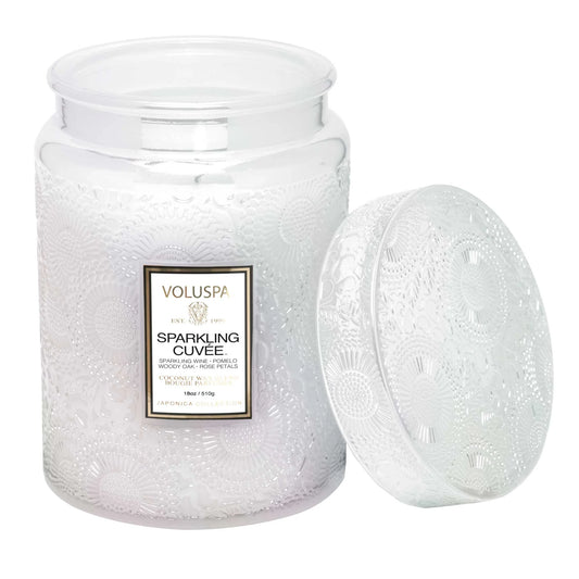 SPARKLING CUVEE|LARGE JAR CANDLE