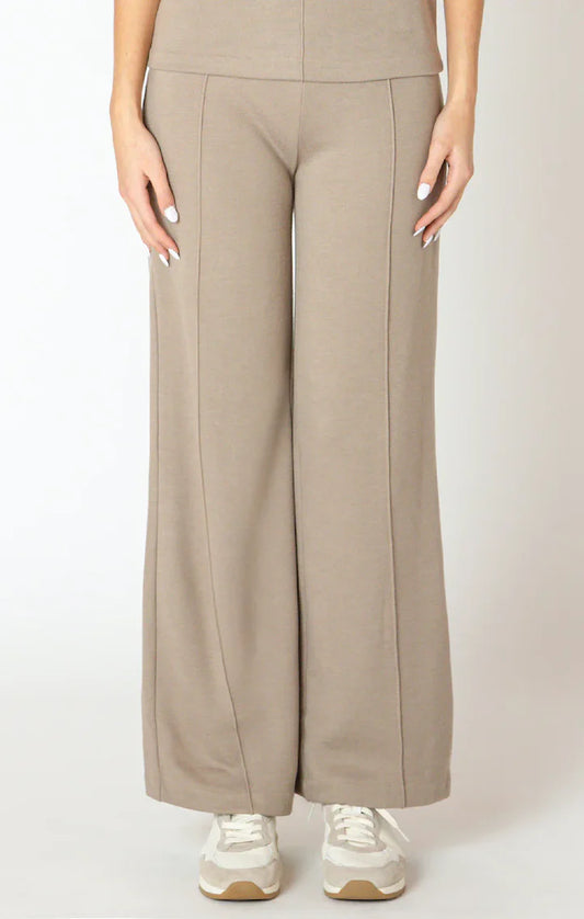 WIDE LEG SEAM DETAIL PANT BY DEX/BLACK TAPE