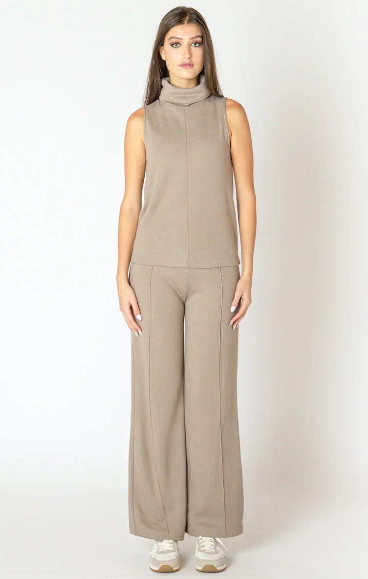 WIDE LEG SEAM DETAIL PANT BY DEX/BLACK TAPE