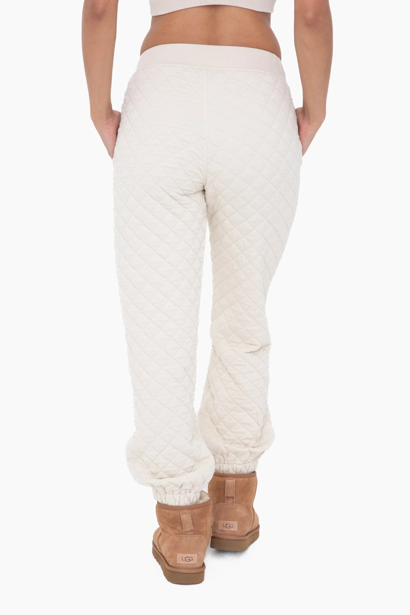 Cozy Quilted Jersey Joggers