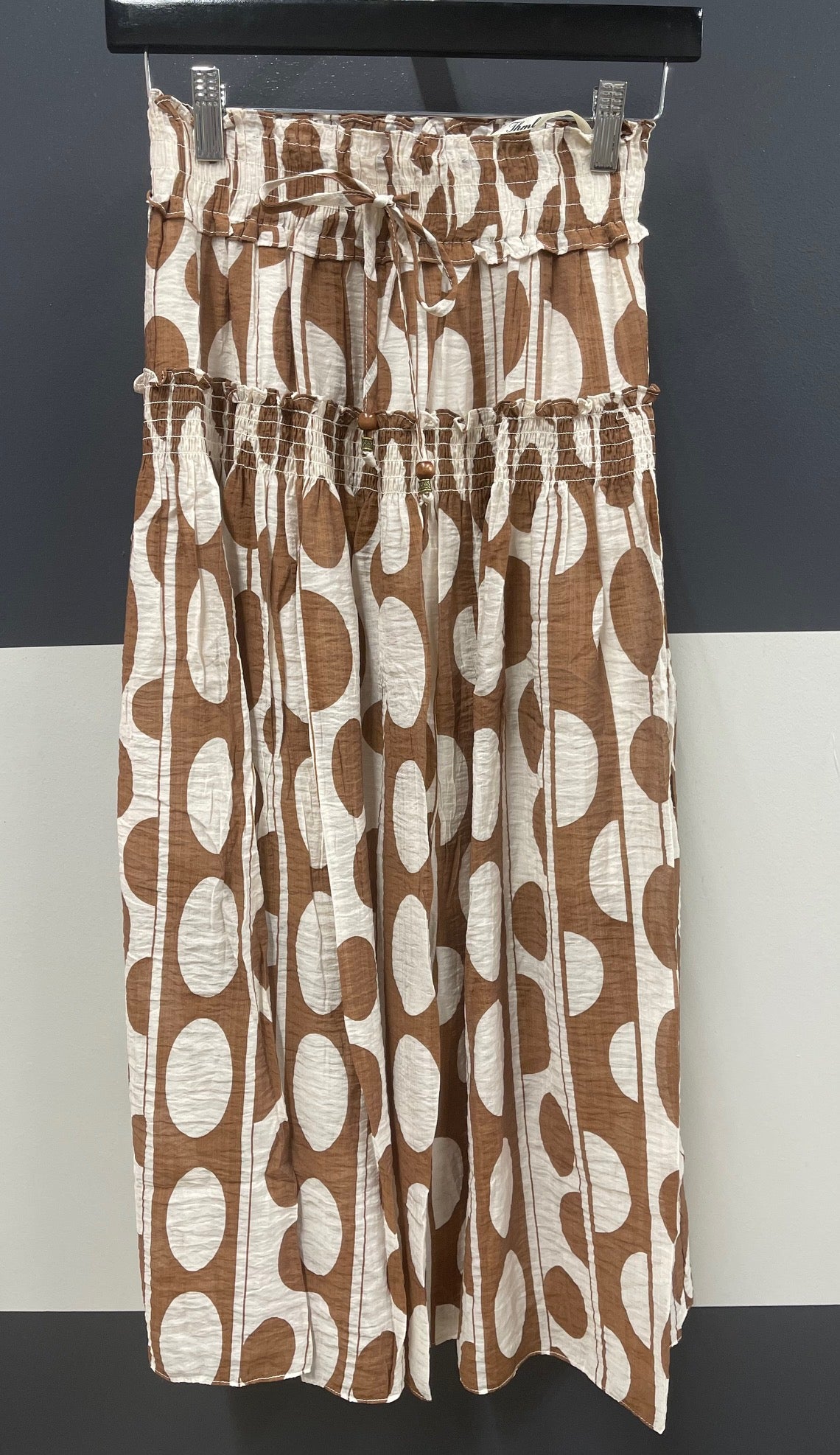 Geometric Print Skirt