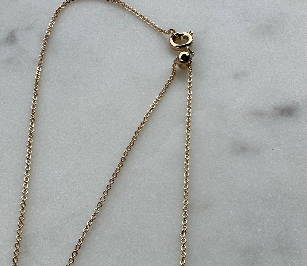 18K Gold Plated Adjustable Coin Necklace