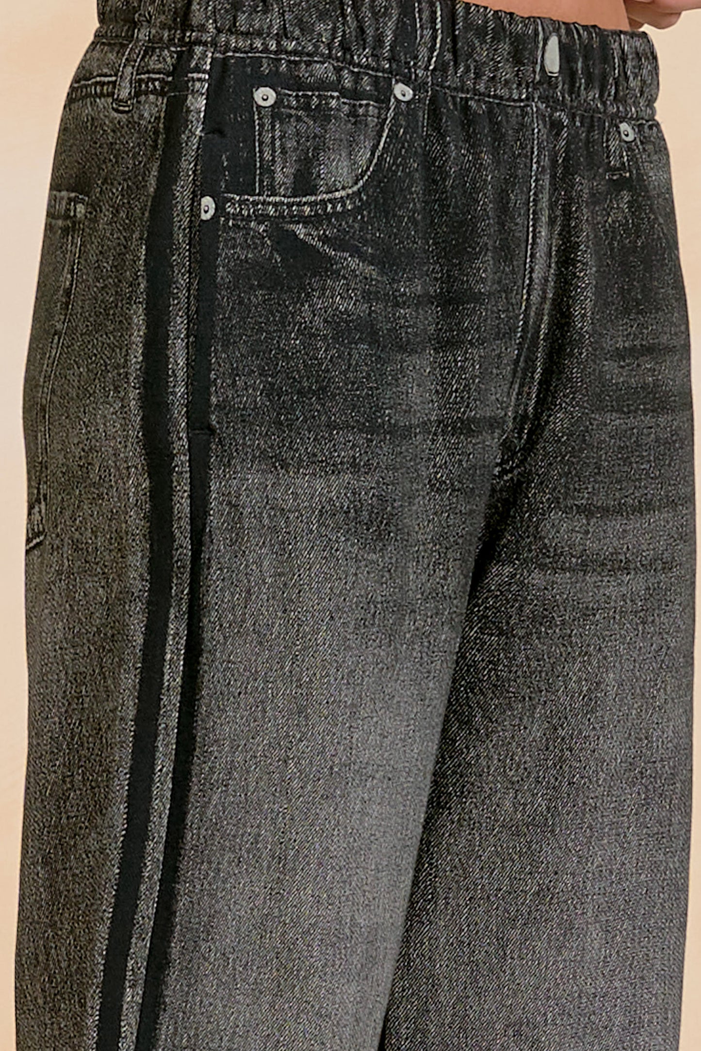 Jojo Denim Track Sweatpant Jeans