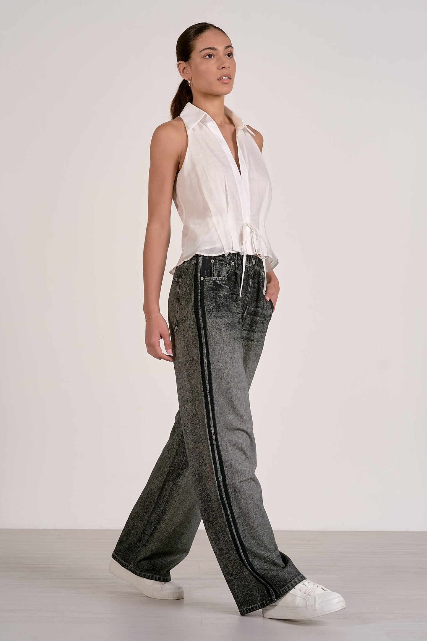 Jojo Denim Track Sweatpant Jeans