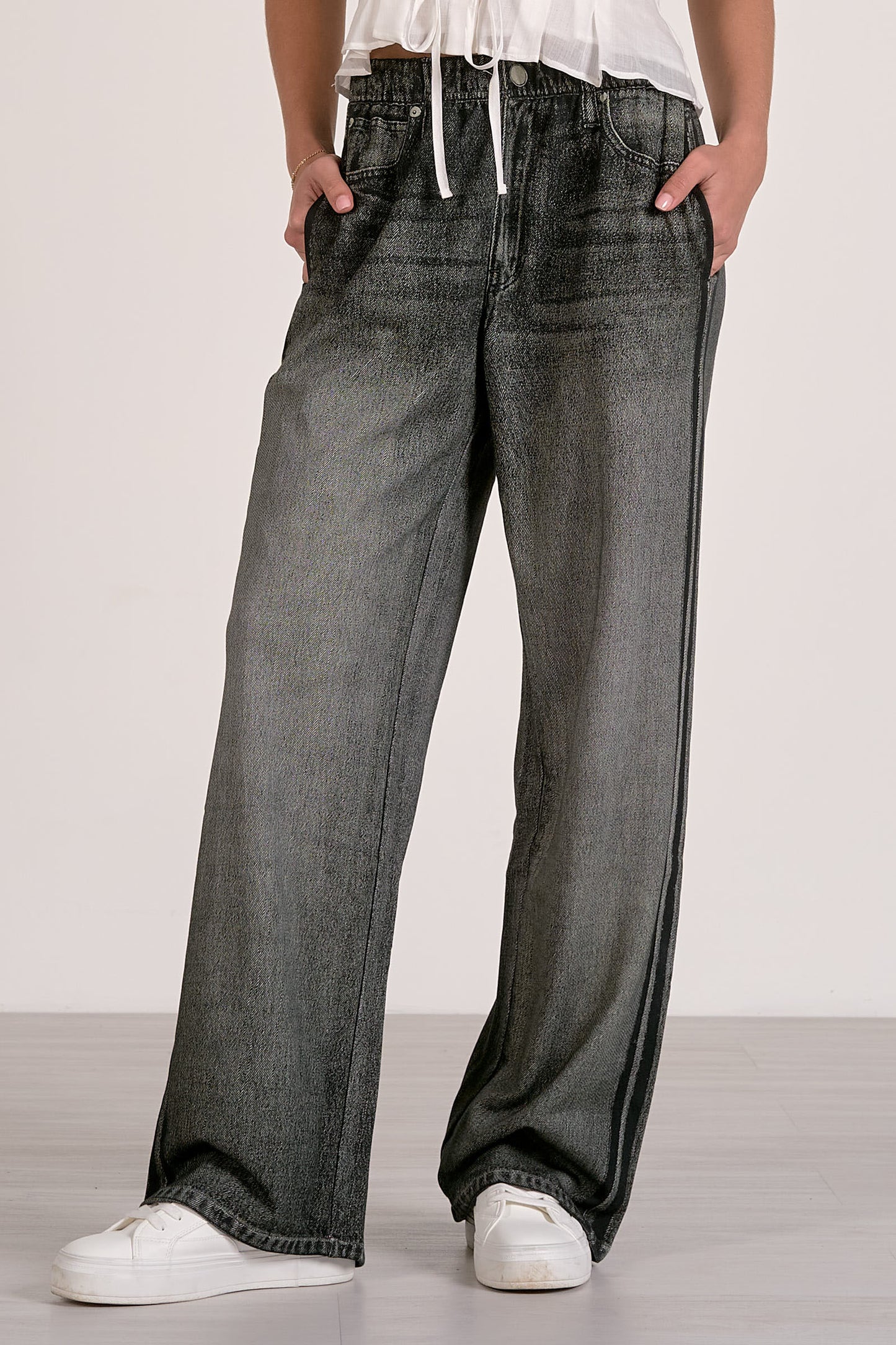 Jojo Denim Track Sweatpant Jeans