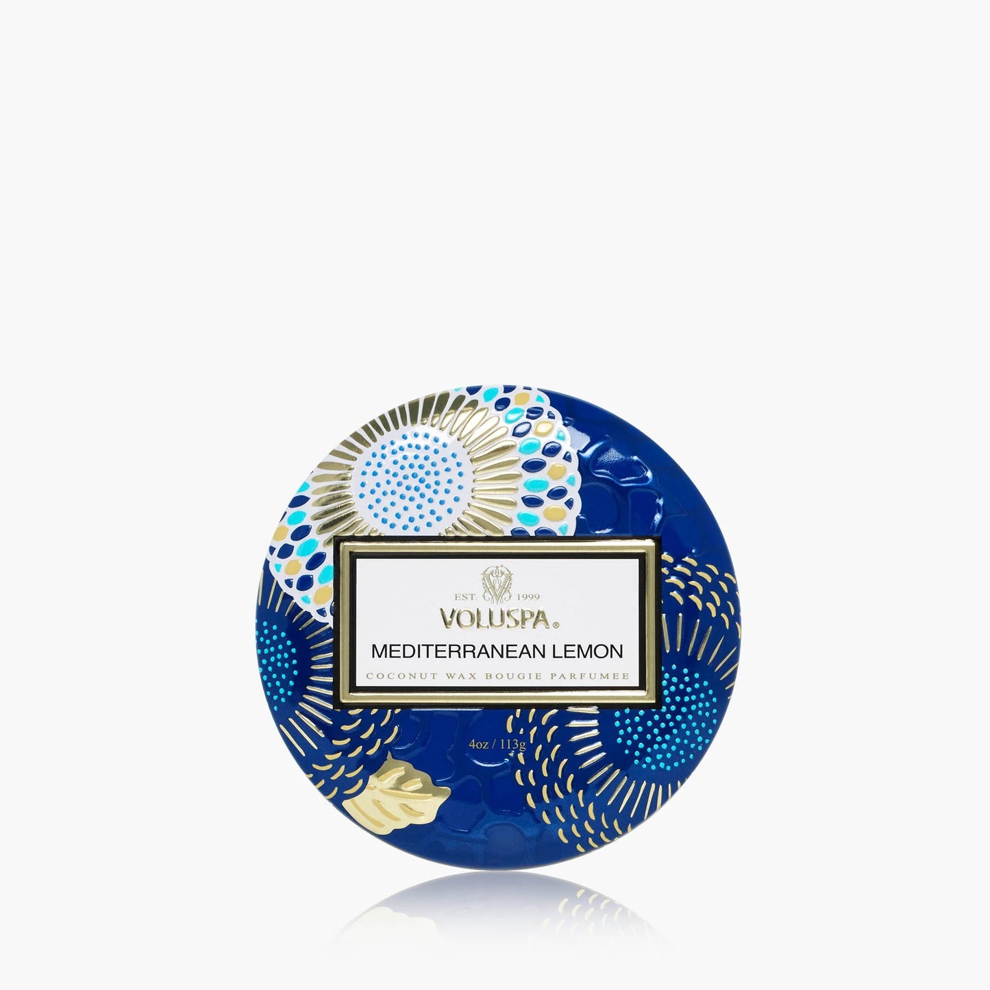 MEDITERRANEAN LEMON|MINI TIN CANDLE