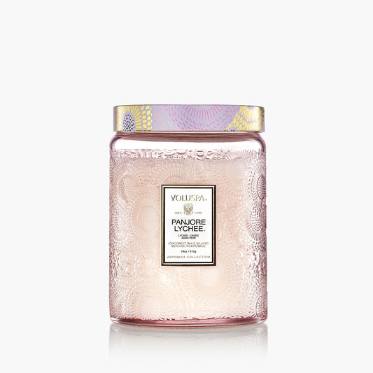 PANJORI LYCHEE|LARGE JAR CANDLE