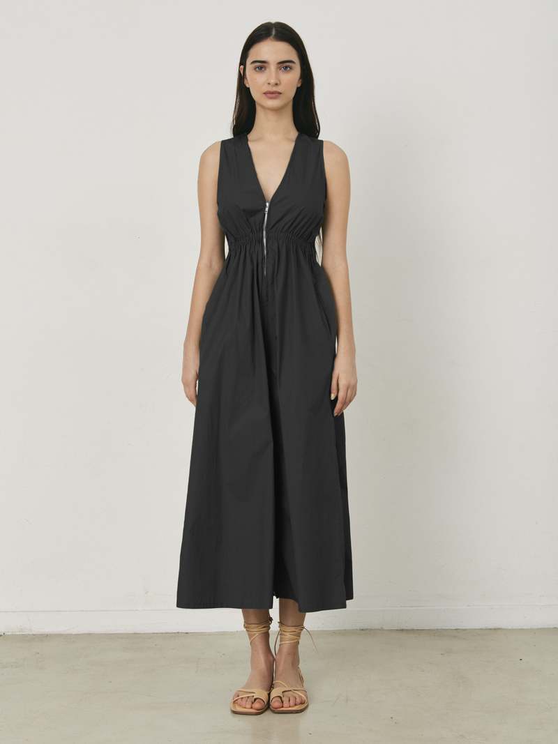 DELUC RUBENS DRESS - BLACK