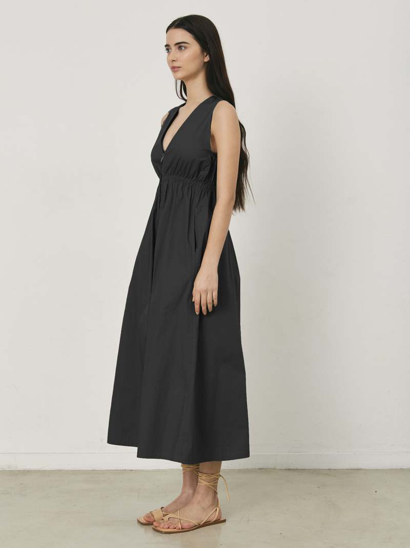 DELUC RUBENS DRESS - BLACK