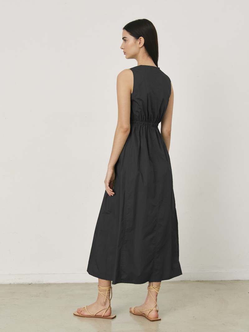 DELUC RUBENS DRESS - BLACK