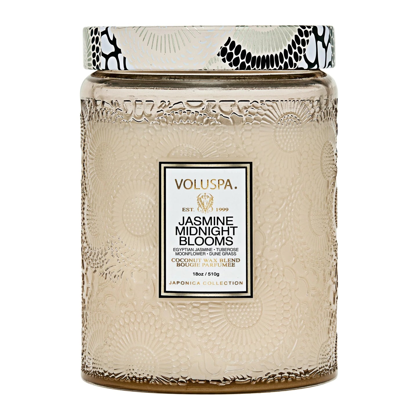 JASMINE MIDNIGHT BLOOMS|LARGE JAR CANDLE