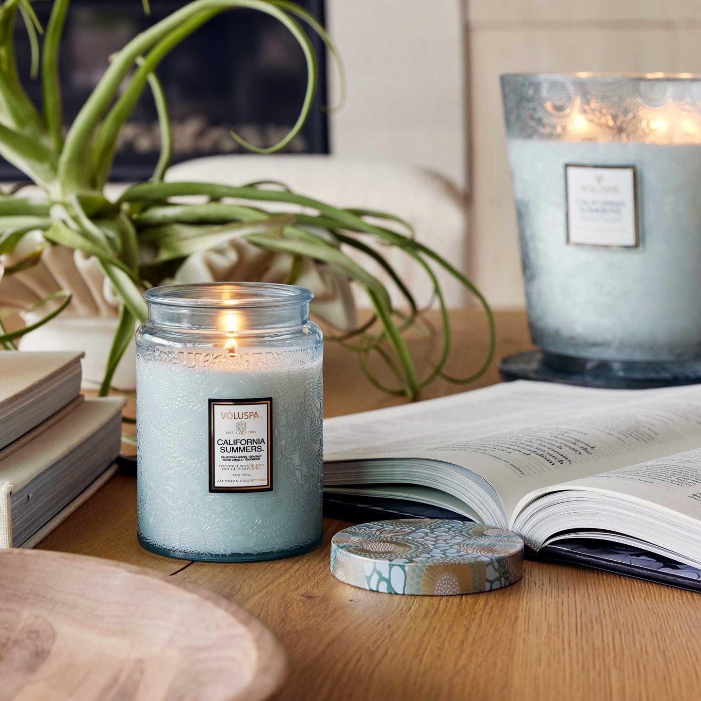 CALIFORNIA SUMMERS|LARGE JAR CANDLE