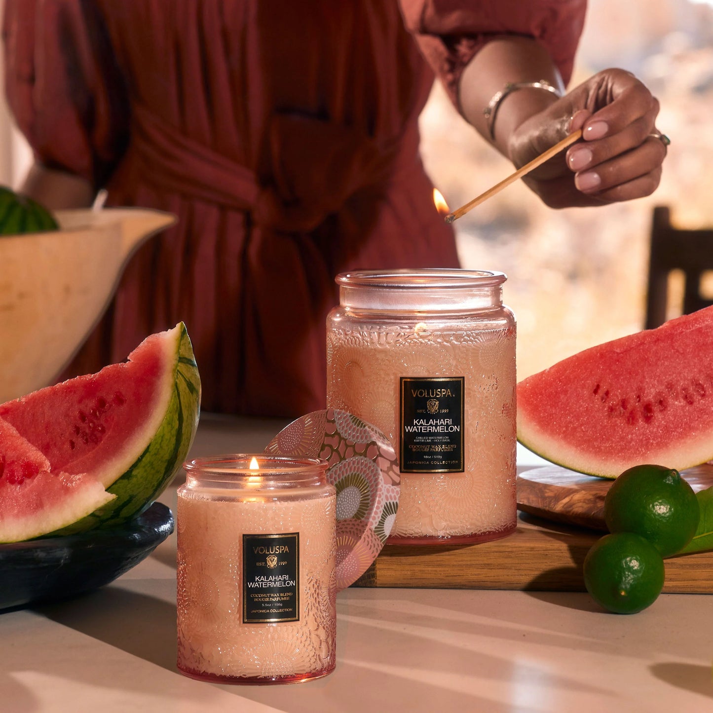KALAHARI WATERMELON|LARGE JAR CANDLE