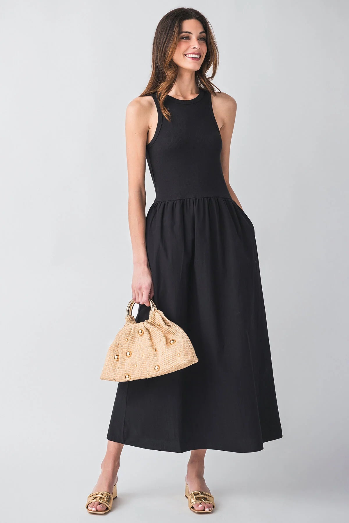 KAMALIA RACER TANK DRESS